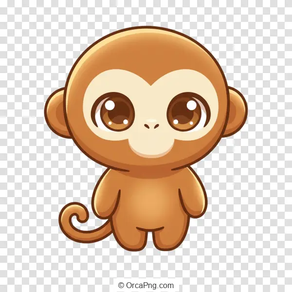 Adorable Chibi Monkey