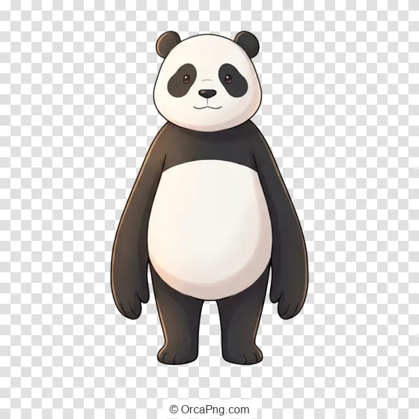 Friendly Panda Character