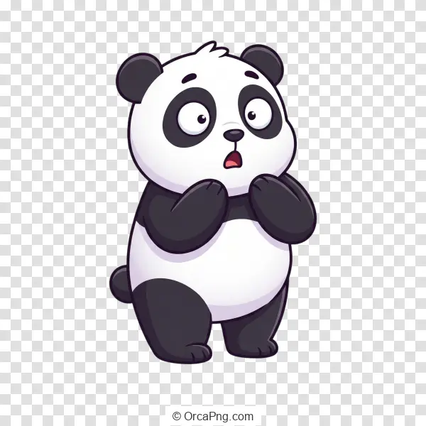 Shocked Little Panda