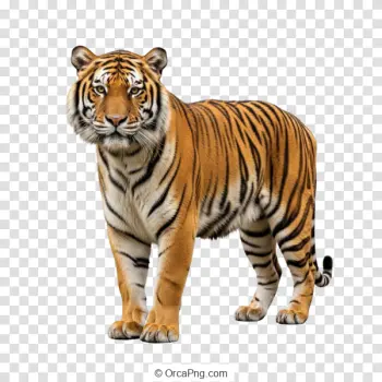 Majestic Bengal Tiger Portrait