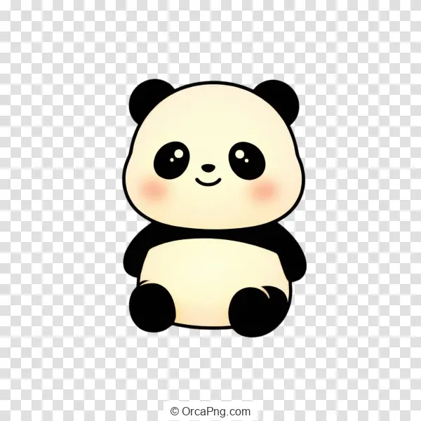 Chubby Kawaii Panda