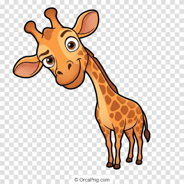 Friendly Giraffe Character