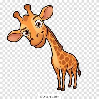 Friendly Giraffe Character