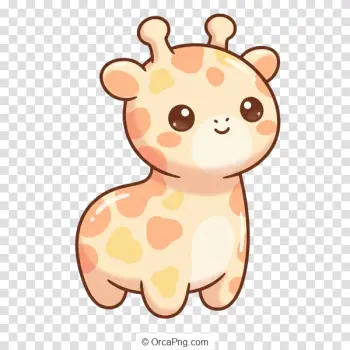 Chibi Giraffe Character