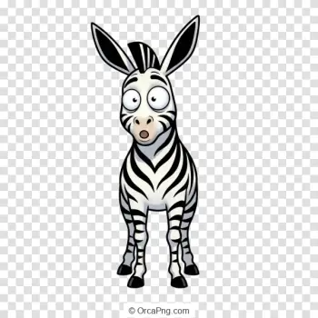 Startled Stripey Zebra