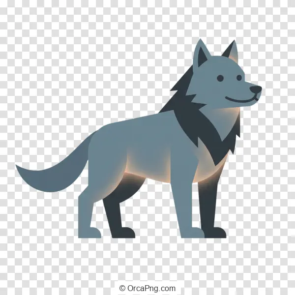 Modern Wolf Character