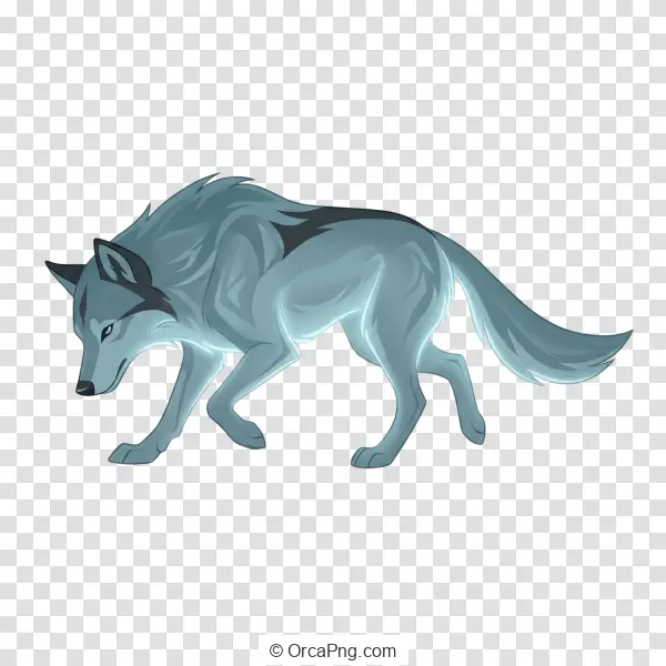 Luminous Spirit Wolf