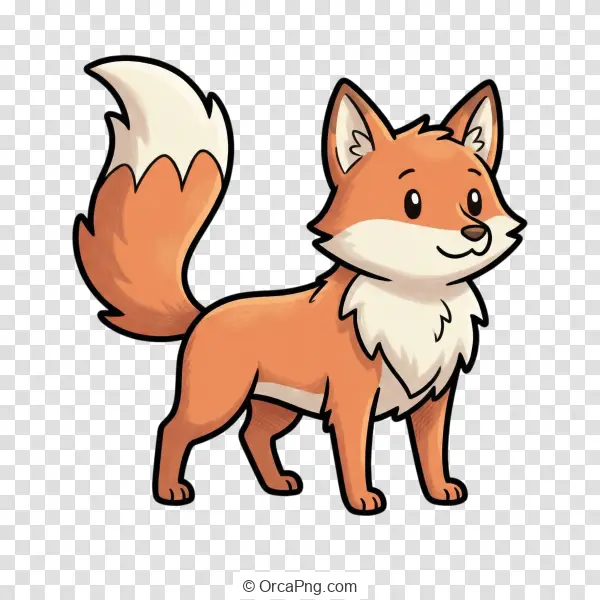 Friendly Woodland Fox Character