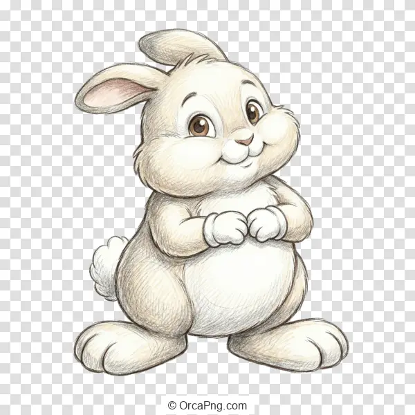 Adorable Cartoon Bunny