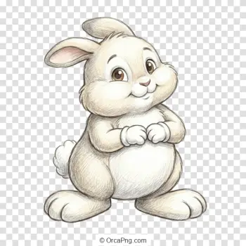 Adorable Cartoon Bunny