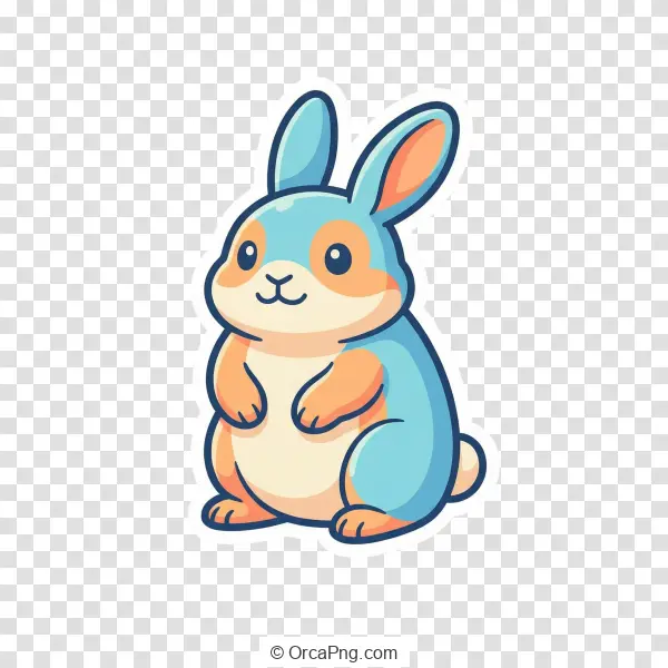 Playful Pastel Bunny