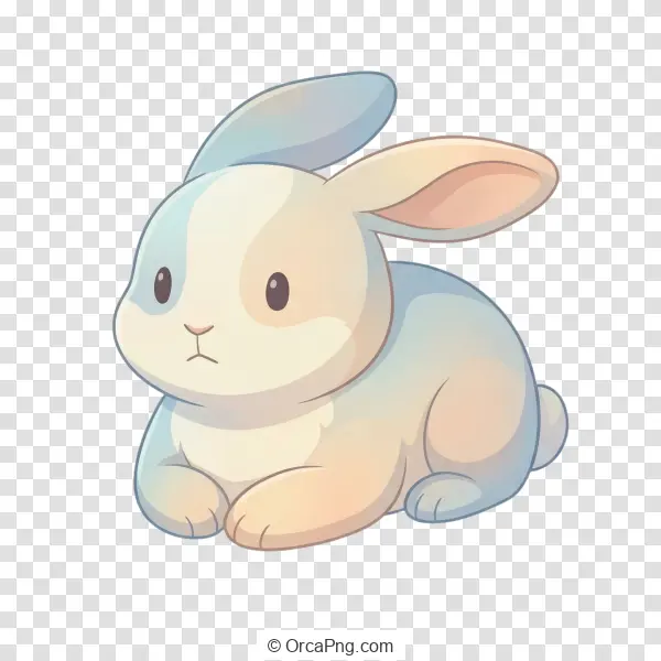 Pastel Whimsical Bunny