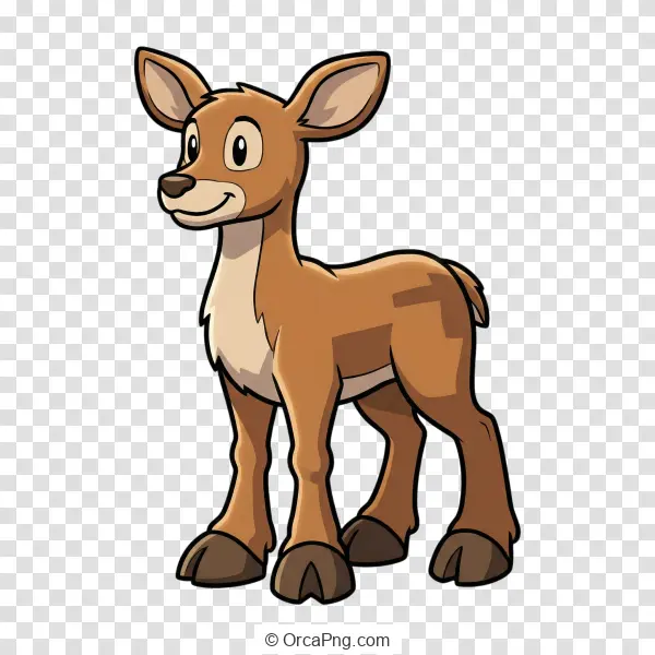 Friendly Fawn Illustration