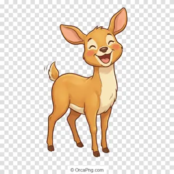 Gleeful Fawn Illustration