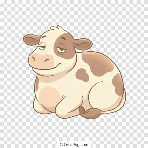 Content Bovine Illustration