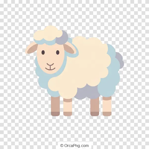 Cute Cartoon Sheep