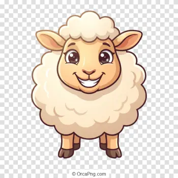 Friendly Woolly Lamb
