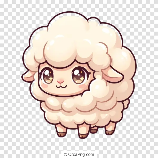 Fluffy Kawaii Lamb